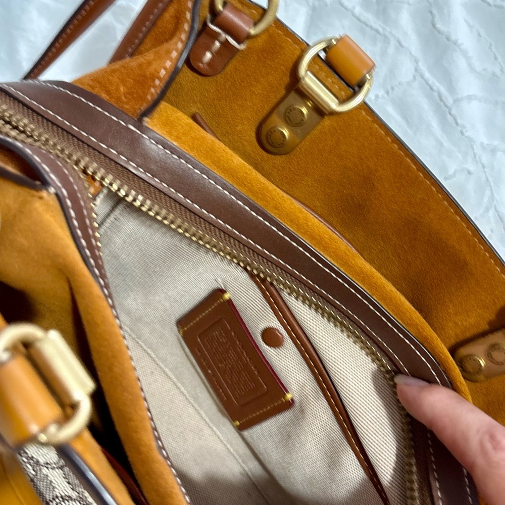 Coach Rogue bag 25 textile Jaquard - Picture 9 of 13